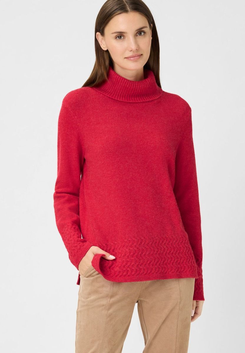 olsen Pullover, für Damen, rot, 38