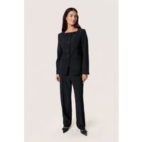 Taillierter Blazer mit eckigem Ausschnitt