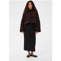 Oversize-Strickpullover mit abstraktem Muster