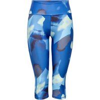Bedruckte Capri-Leggings mit hohem Bund