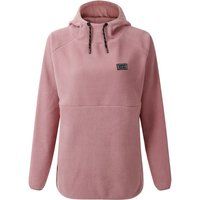 Fleece-Kapuzenpullover mit Raglanärmeln