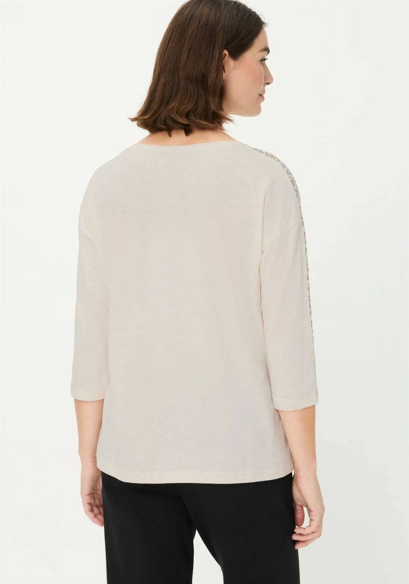 olsen Shirt, Langarm, für Damen, beige, 38