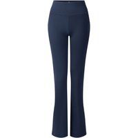 Ausgestellte Yoga-Leggings mit hohem Bund