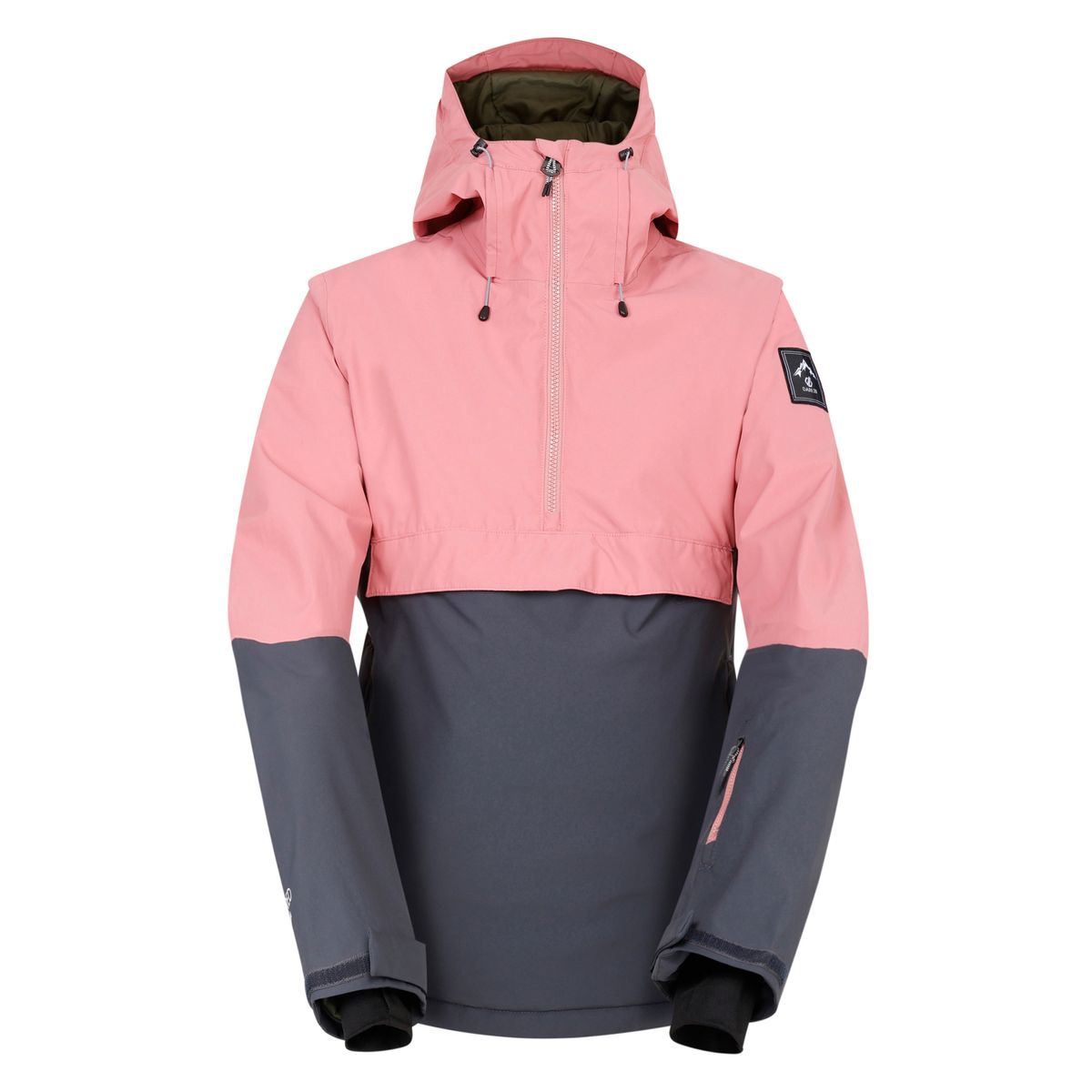 Snowburst Colorblock Ski-Anorak Isoliert