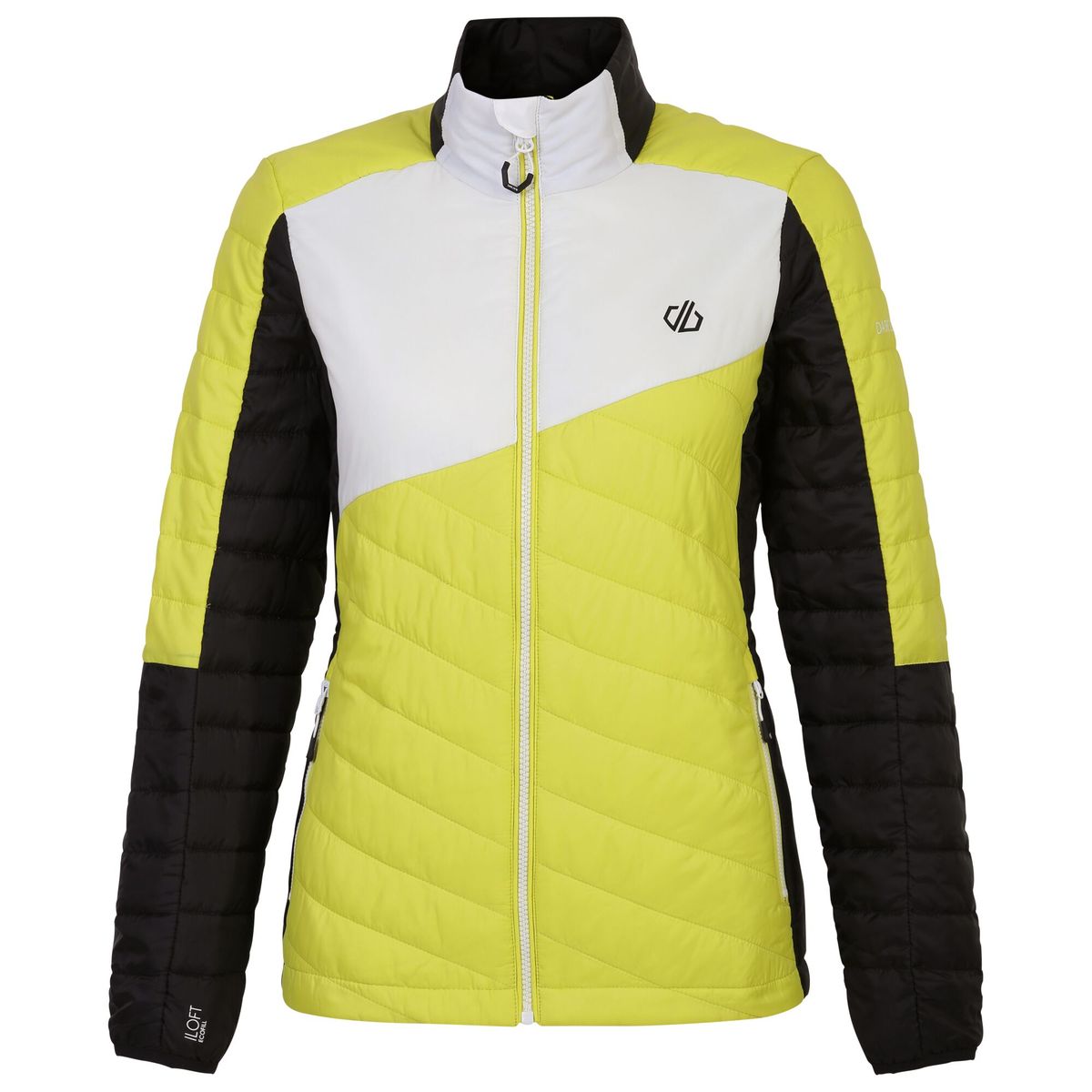 Wattierte Surmise Color-Block-Jacke