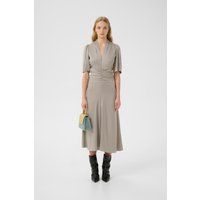 Elegantes Midikleid mit V-Ausschnitt
