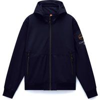 Softshell-Jacke mit Kapuze und Reißverschluss