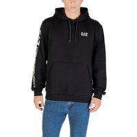 Logo-Grafik Hoodie mit Kängurutasche