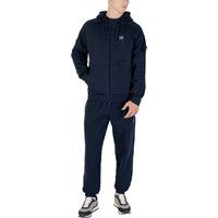 Trainingsanzug mit Hoodie und Reißverschluss