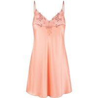Romantisches Satin-Nachthemd mit Spitze