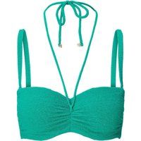 Strukturiertes Balconette-Bikini-Top