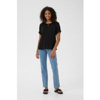 Luftige Bluse mit Keyhole-Detail