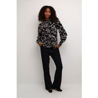 Hemd mit abstraktem Blumenmuster