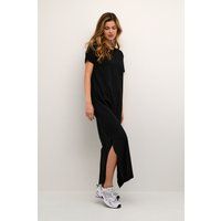 Minimalistisches Maxi-T-Shirt-Kleid aus Baumwolle