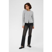 Strukturierte Strickjacke mit Schleifendetail
