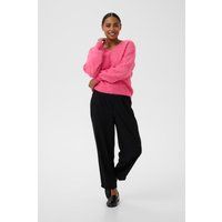 Weicher Oversized V-Ausschnitt Pullover