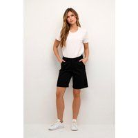 Klassische High-Waist Bermuda-Shorts