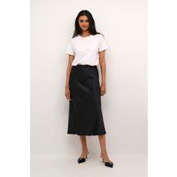 Eleganter Midi-Rock aus Satin