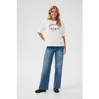 Oversized T-Shirt mit Statement-Print