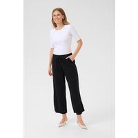 Locker geschnittene Hose mit weitem Bein