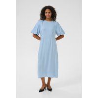 Elegantes Midikleid mit Puffärmeln