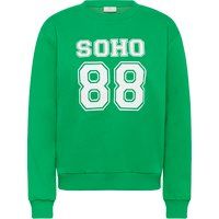 Sweatshirt mit College-Grafikprint