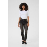Knöchellange High-Waist Skinny-Jeans
