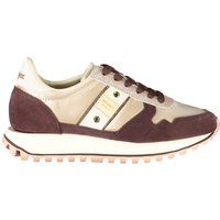 Sneaker aus Wildleder und Satin