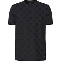 Baumwoll-T-Shirt mit Kornblumenmuster