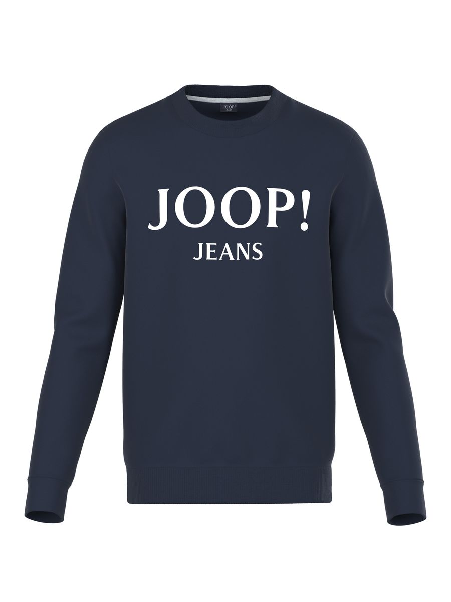 Sweatshirt mit Rundhalsausschnitt und Logo