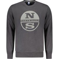 Grafik-Logo Sweatshirt mit Rundhalsausschnitt