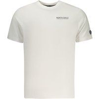 Minimalistisches Baumwoll-T-Shirt mit Print