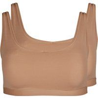 Nahtloses Bustier mit tiefem Ausschnitt