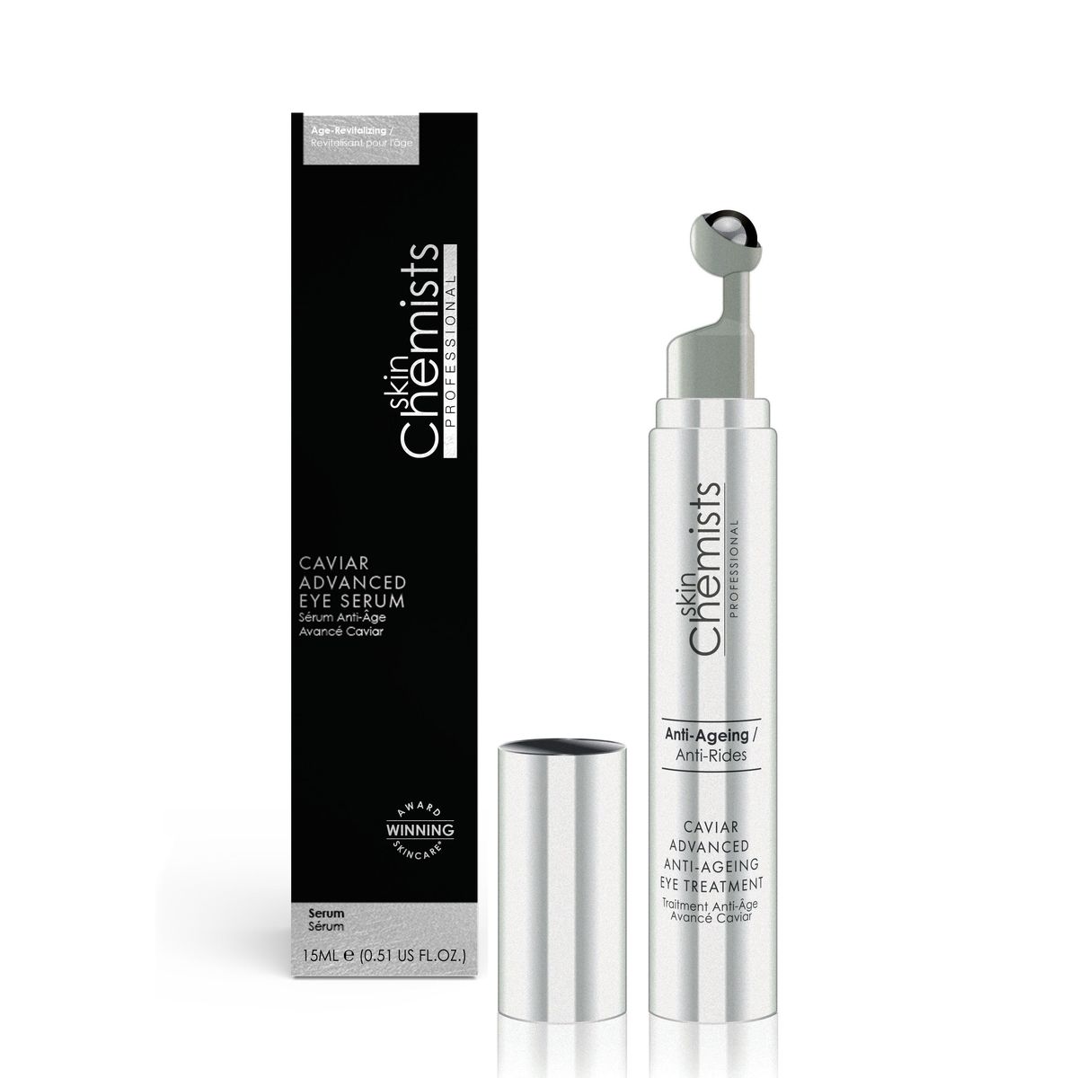 Fortschrittliches Anti-Aging Augen-Serum mit Kaviar