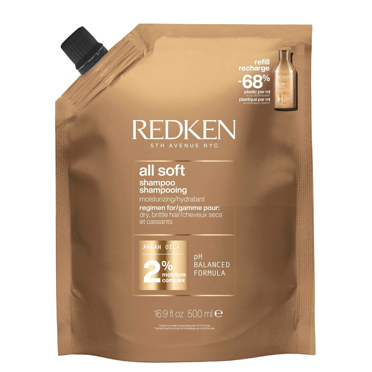 All Soft Feuchtigkeitsshampoo Nachfüllbeutel