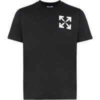 Baumwoll-T-Shirt mit Logo-Print