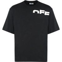 Baumwoll-T-Shirt mit grafischem Print