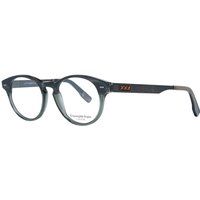 Elegante Runde Zweifarbige Brille