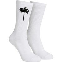 Baumwoll-Socken mit Palmen-Detail