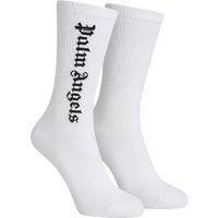 Hohe Gerippte Logo-Socken
