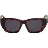 Quadratische Cat-Eye-Fassung Havanna