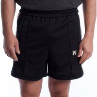 Monogrammierte Trainingsshorts mit Streifen