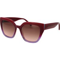 Sonnenbrille mit Schmetterlingsrahmen und Farbverlauf