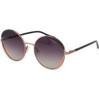 Runde Oversize-Sonnenbrille mit Farbverlauf