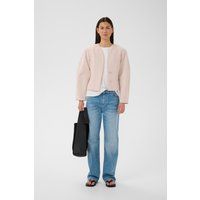 Straight-Leg-Jeans mit hohem Bund