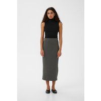 Minimalistischer Jersey-Midi-Bleistiftrock