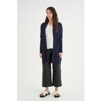 Lange Offene Strickjacke