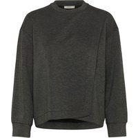 Sweatshirt mit asymmetrischer Vorderseite