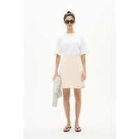 Gerader Denim-Minirock im Minimal-Look