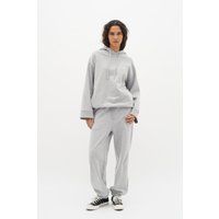 Bequeme Jerseyhose in melierter Optik